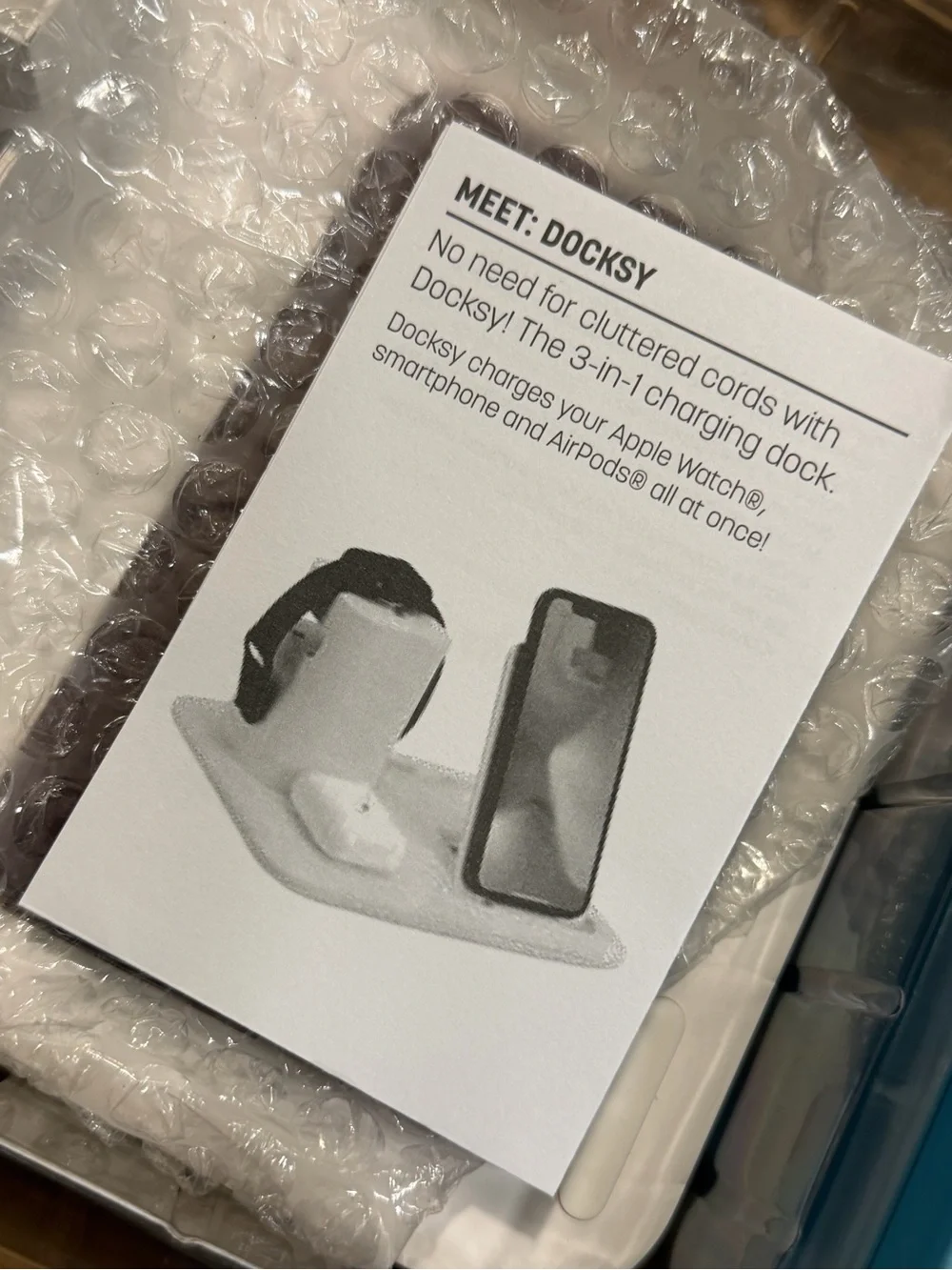 DOCKSY by Origaudio 3-in-1 Charging Station — New in Box